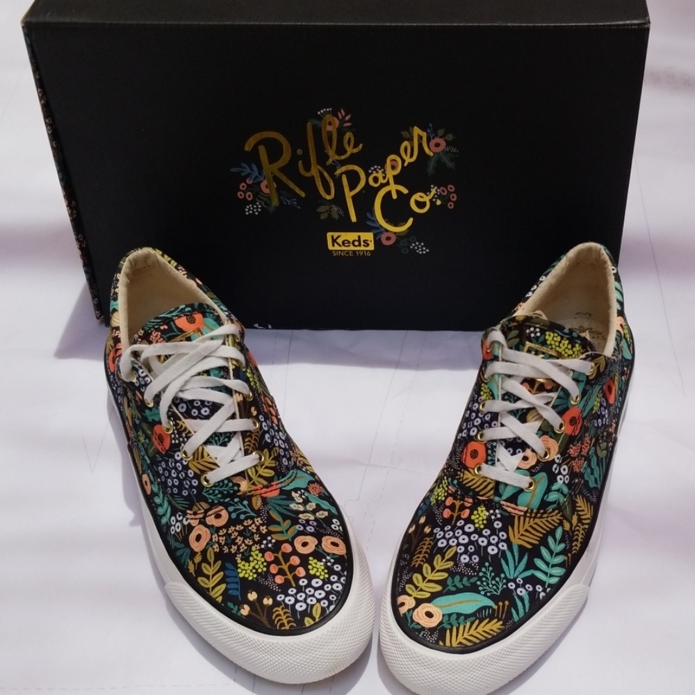Rifle Paper Co Anchor lourdes Keds size 9 1/2